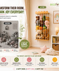 ecofynd Plush Toy & Stuffed Animal Storage Organizer Shelf
