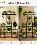 ecofynd Koda Plant Stands for Outdoor Balcony