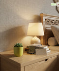 ecofynd Ecofynd Light Green 5 inch Ceramic Cachepot Planter for Indoor Plants