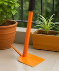 ecofynd Heavy Duty Garden Hand Hoe with Handle – Orange