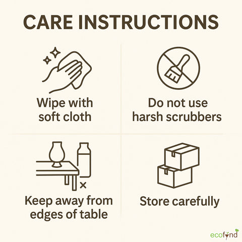 ecofynd Hanging Glass Planter – Cut Sphere Design | Clear Transparent Glass, Medium