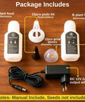 ecofynd Hydra 12-Pod Indoor Hydroponics System – Smart Gardening Made Easy