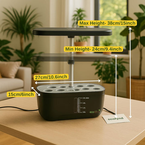 ecofynd Clyra 8-Pod Indoor Hydroponics – Effortless Smart Gardening