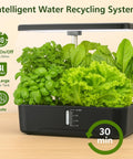 ecofynd Hydra 12-Pod Indoor Hydroponics System – Smart Gardening Made Easy