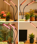 ecofynd Bluma Grow Light for Indoor Plants | Dual Spectrum LED with Adjustable Pole