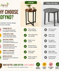 ecofynd Multipurpose Side Table