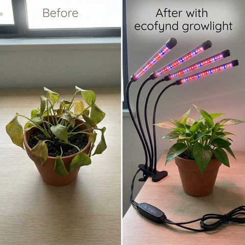 ecofynd Ziva Grow Light for Indoor Plants (Herbs, Leafy Plants & Flowering