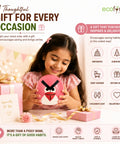 ecofynd Ceramic Piggy Bank Coin Holder for Kids