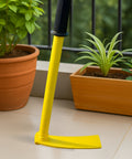 ecofynd Heavy Duty Garden Hand Hoe with 16 inch Handle – Yellow