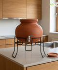 ecofynd Ecofynd Small Metal Matka Stand for Kitchen - Style 2