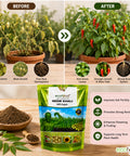 ecofynd 100% Organic 1KG Neem Khali Fertilizer for Plants