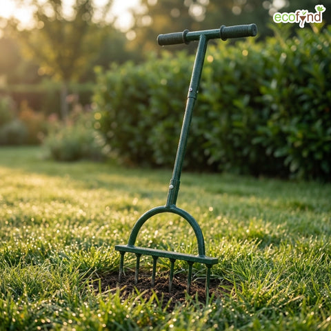 ecofynd Ecofynd DeepRoot Lawn Aerator Tool with 6 Metal Spikes