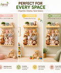 ecofynd Stuffed Animal & Plush Toy Storage Organizer Shelf