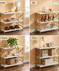 ecofynd 35-Inch Console Table – Modern Multipurpose Utility Table