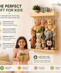 ecofynd Stuffed Animal & Plush Toy Storage Organizer Shelf