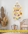 Ecofynd Venice Moments – Macrame Photo Display Wall Art