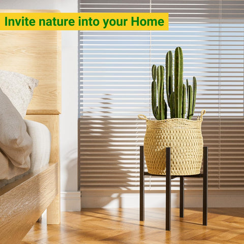 ecofynd Daxton Adjustable Plant Stand – Elevate Your Green Space with Style & Strength