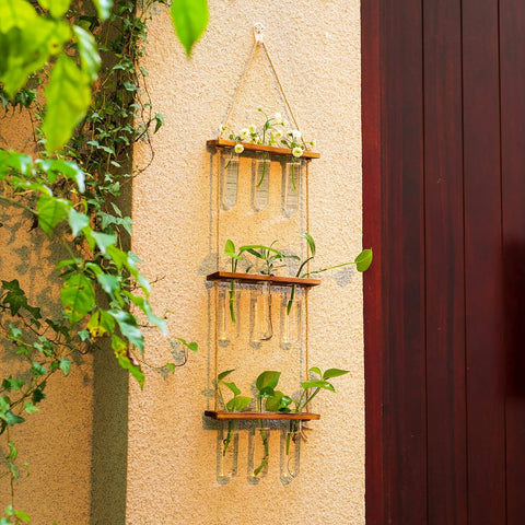 test tube hanging planter Trio Flow Wall Hanging Test Tube Planter – Modern Hydroponic Display – Ecofynd