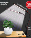 ecofynd Kaira2 Grow Light for Indoor Plants | Red, Yellow & White LED
