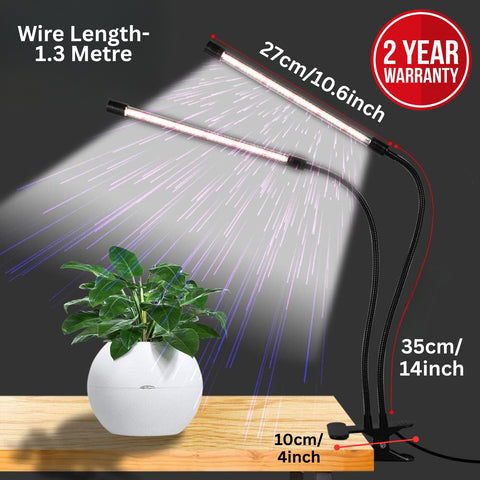 ecofynd Kaira2 Grow Light for Indoor Plants | Red, Yellow & White LED