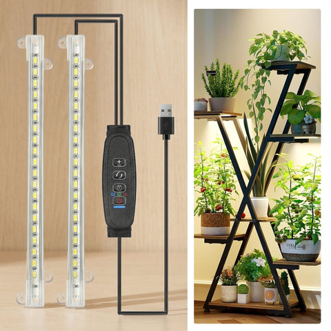 ecofynd Aira2 Grow Light – 2 Head LED Plant Light for Indoor Plants