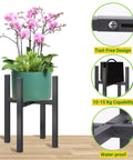 ecofynd Daxton Adjustable Plant Stand – Elevate Your Green Space with Style & Strength