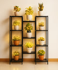 ecofynd Large Multi-Tier Metal Plant Stand | Modern Ladder Design for Indoor & Outdoor Use | Ecofynd