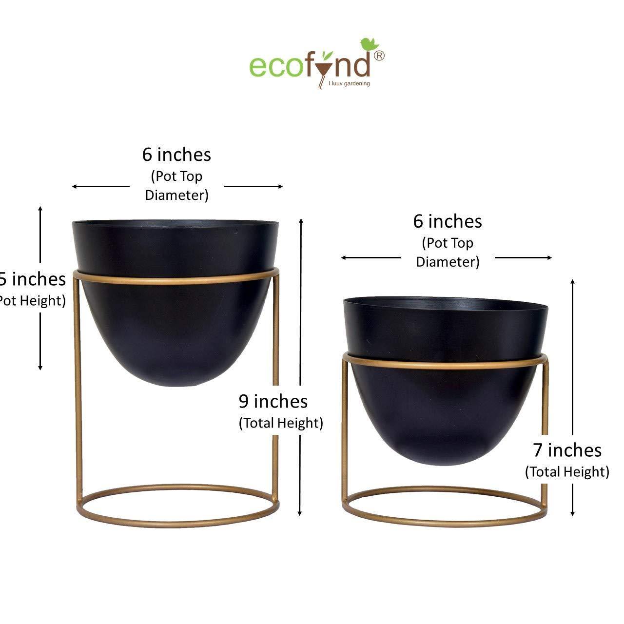 Alle Metal Plant Pot with Stand planter freeshipping - Ecofynd