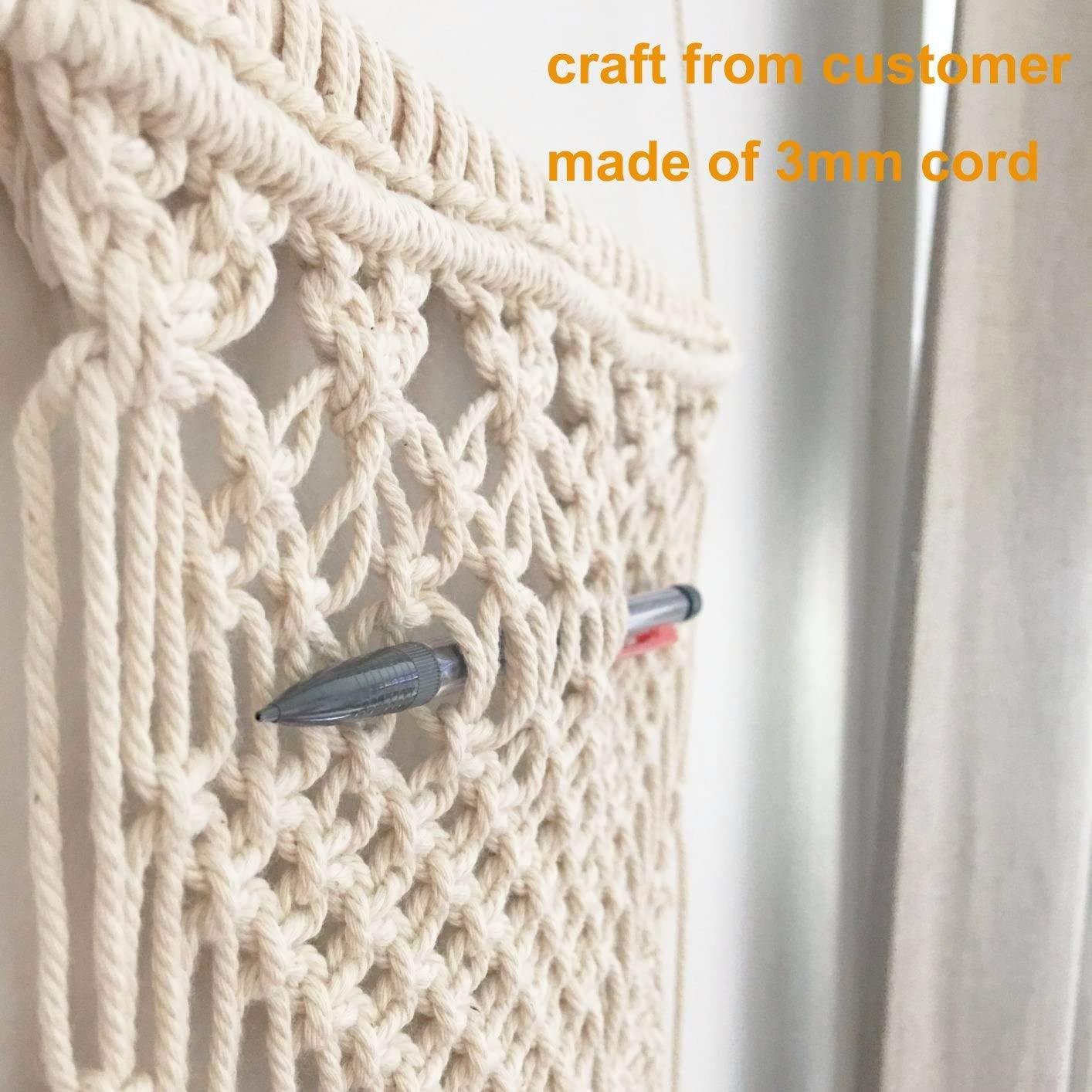 Cotton Macrame Cord Natural White Dori Craft Supplies freeshipping - Ecofynd
