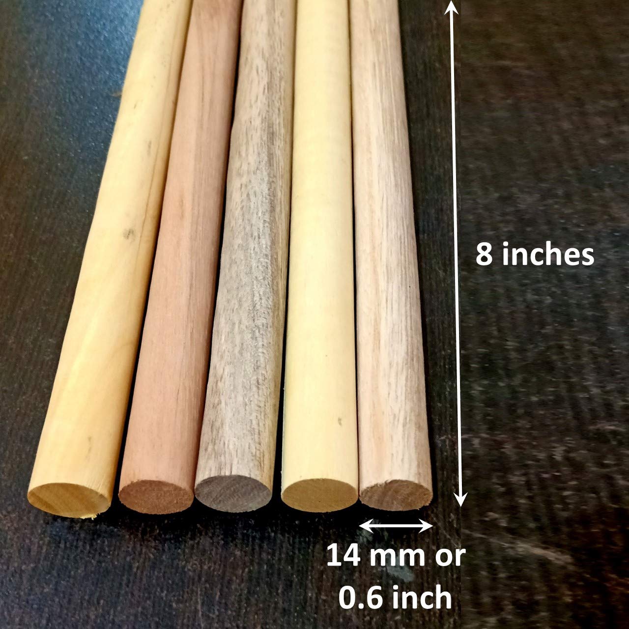 Wooden Dowel Rods Craft Supplies freeshipping - Ecofynd