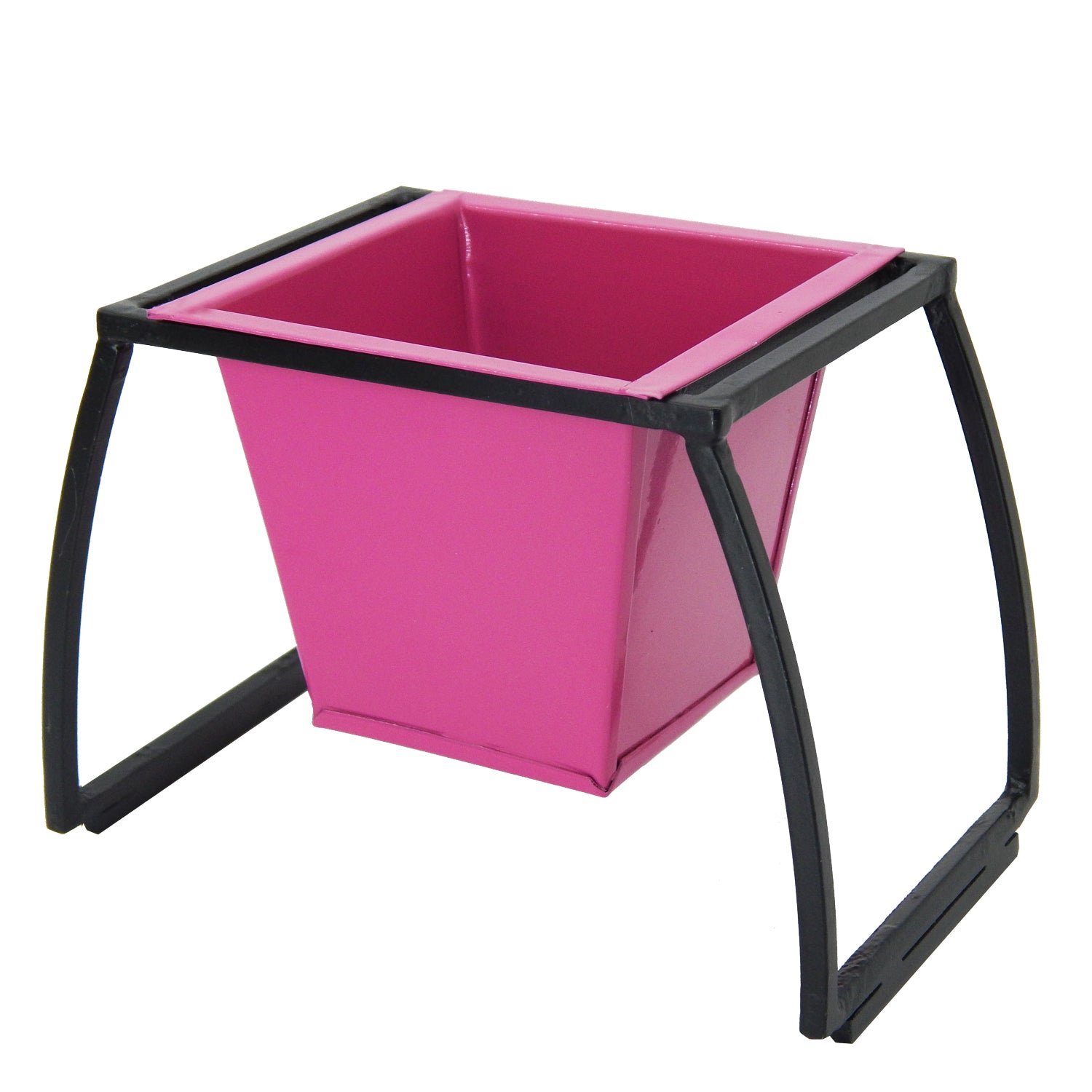 ecofynd Stackable Table Top Planter Pot with Metal Stand {WITHOUT PLANTS}, Multicolor Desktop Planter freeshipping - Ecofynd