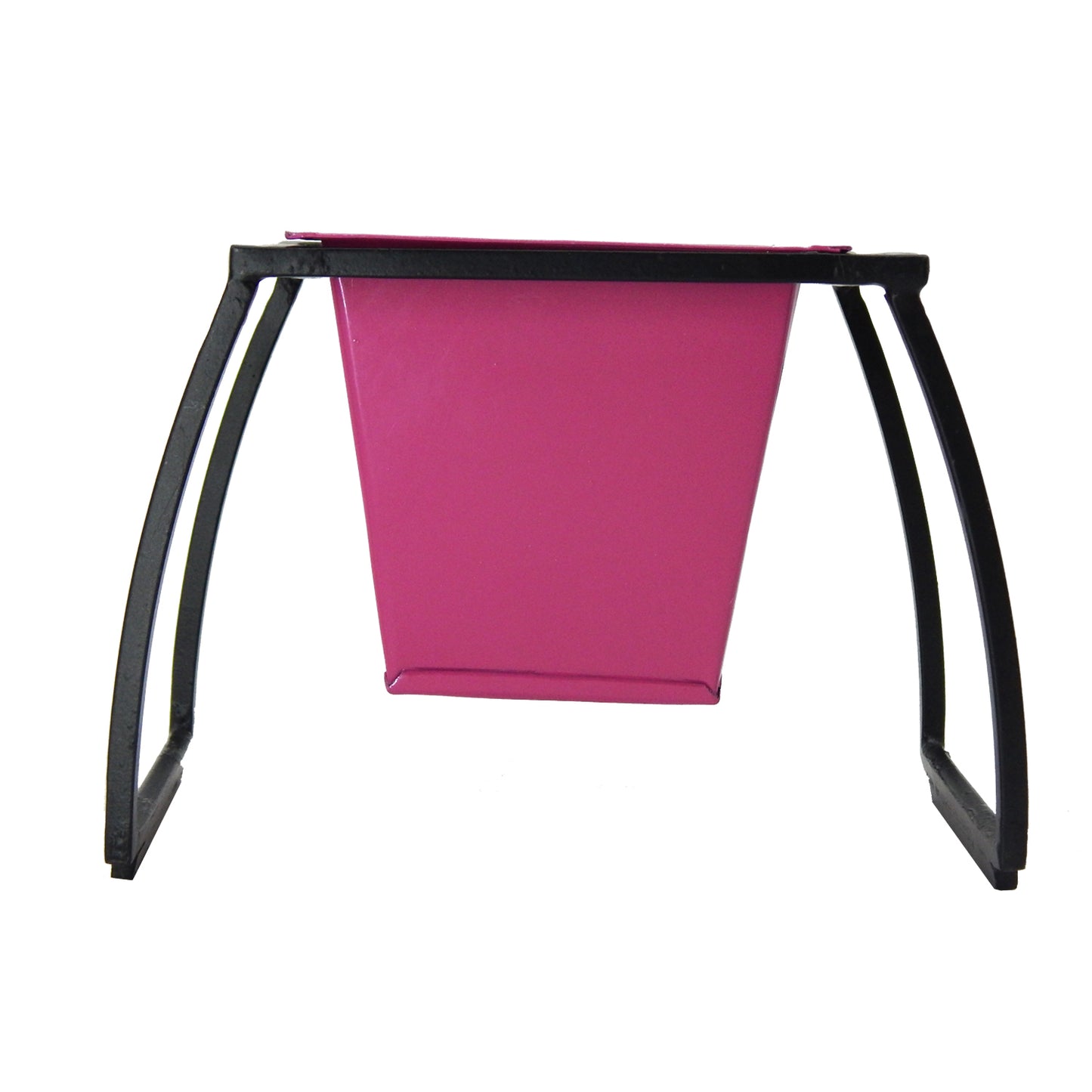 ecofynd Stackable Table Top Planter Pot with Metal Stand, Pink Desktop Planter freeshipping - Ecofynd