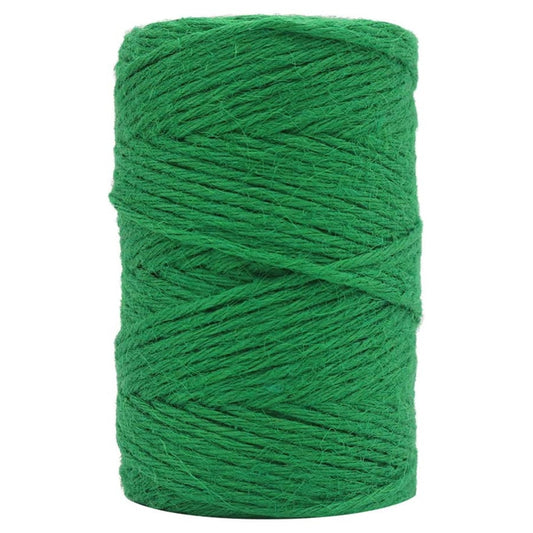 ecofynd Single String Green Color Jute Cord Craft supplies freeshipping - Ecofynd