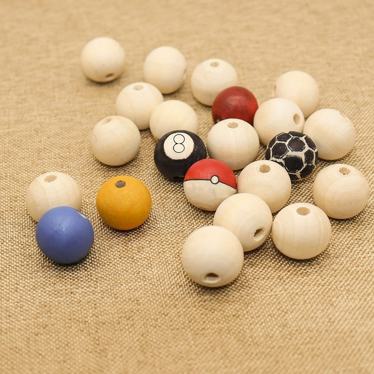 All Size Natural Wooden Beads