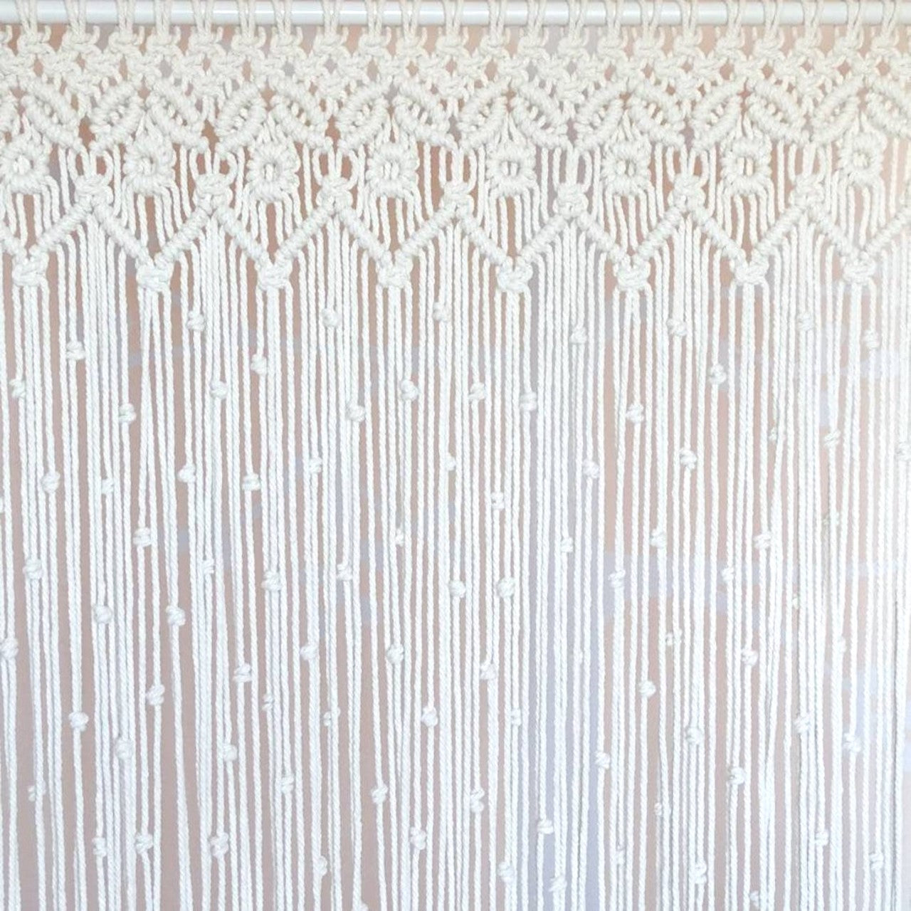 ecofynd Cotton Rope Curtain Macrame Curtain freeshipping - Ecofynd