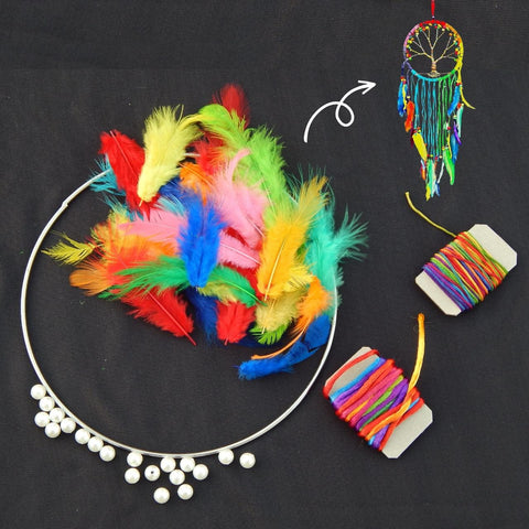 Ecofynd Ecofynd Dream Catcher Kit – DIY Craft Set for Kids & Adults